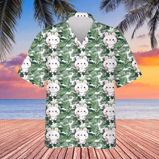 Happy Mother's Day: Cute Bear Celebration Hawaiians