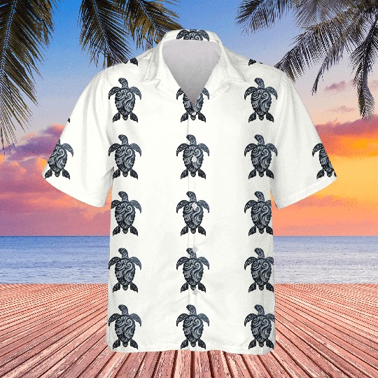Tribal Sea Turtle Hawaiians