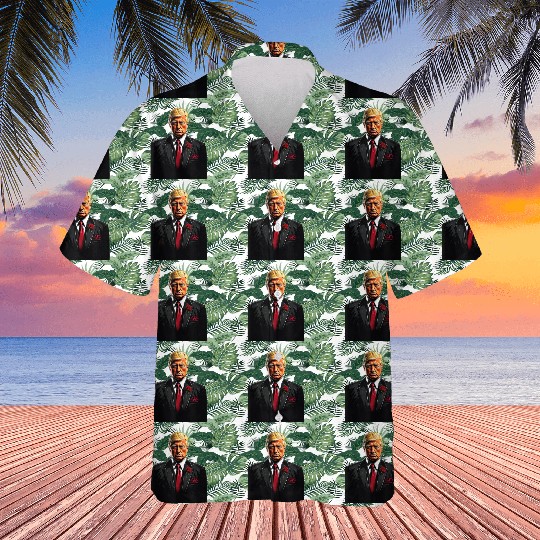 Trumpfather Funny President Donald Trump Hawaiians