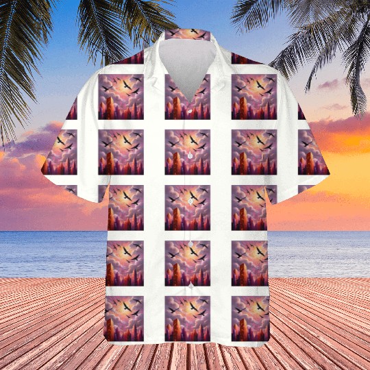 Geometric Twilight City Hawaiians