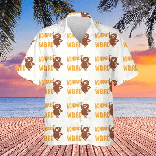 Wombats Are Weird Wombat Merch Hawaiians