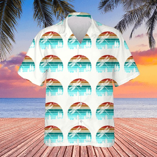 Dragonfly Vintage Retro Insect Nature Hawaiians