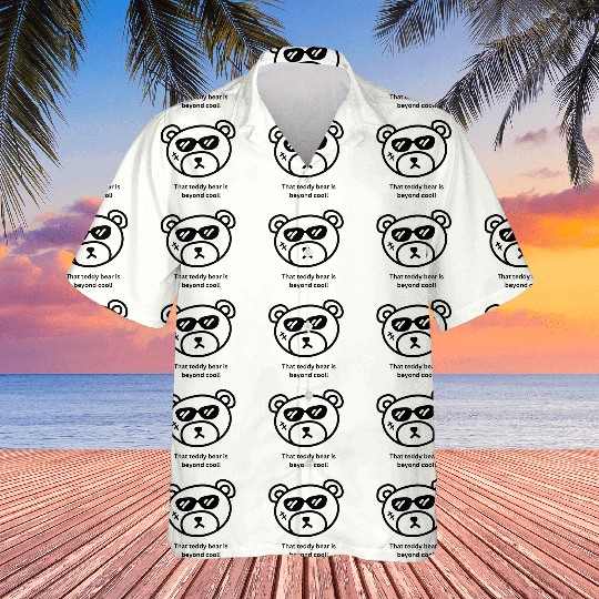 cool teddy bear Hawaiians