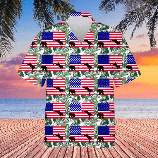 Donkey kicking out the elephant, US Election 2024 Hawaiians