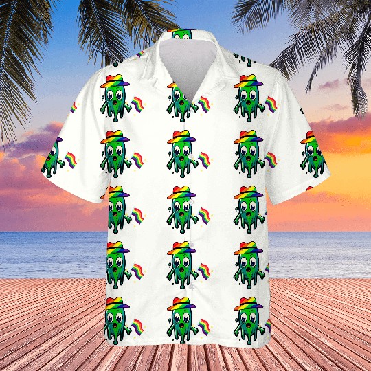 Rainbow Lgbtq Weird Creature Hawaiians