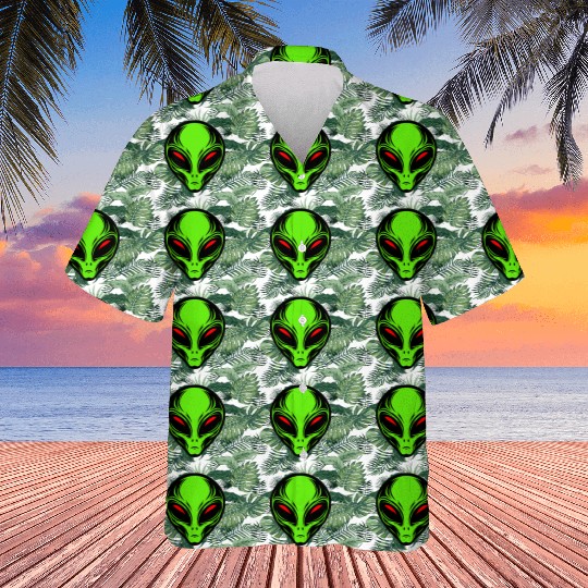 Green Alien Hawaiians