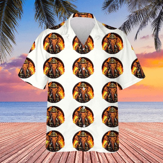 Fireman elephant Hawaiians