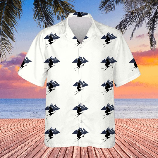 Skiing Ski Skier Hawaiians