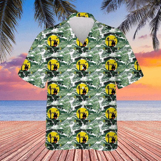 Nightmare on Power Line Street – Lineman Halloween Hawaiians