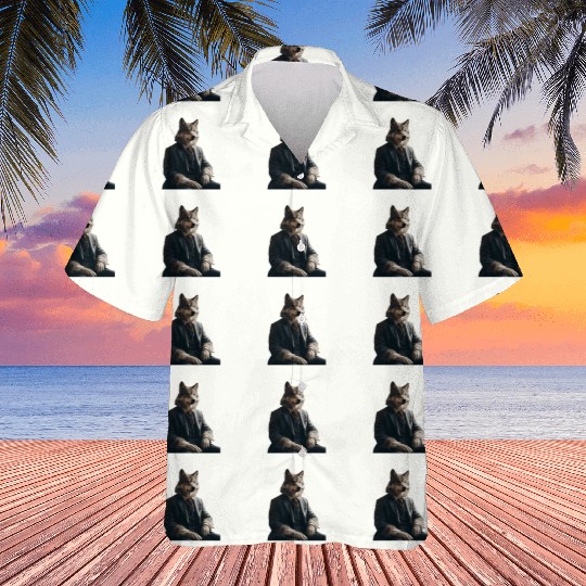 Business Wolf Ready for Success Hawaiians