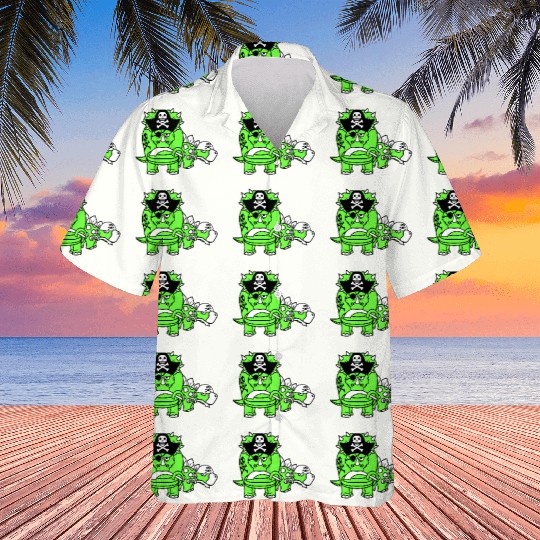 Triceratops Stegosaurus 2 Dinosaur Pirates Dinos Hawaiians