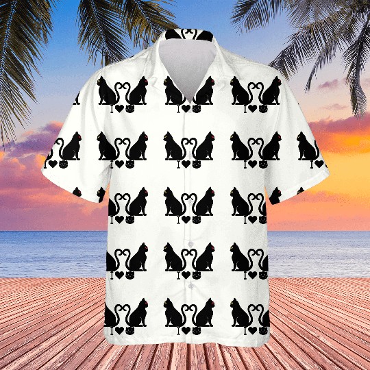 I Love Cats Hawaiians
