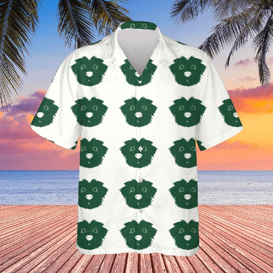 Green Puppy dog Hawaiians