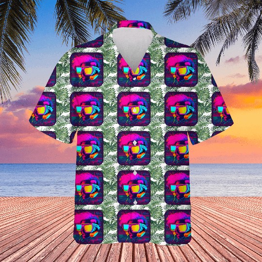 iconic pop culture 80s style fashion Hawaiians