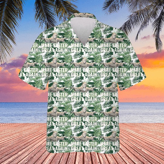 Make Easter Great Again Funny Trump Jesus Hawaiians