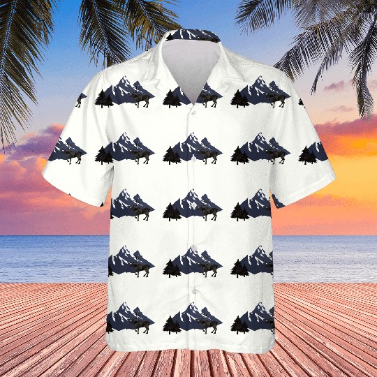 Geometric Wilderness — Crystal Deer Hawaiians