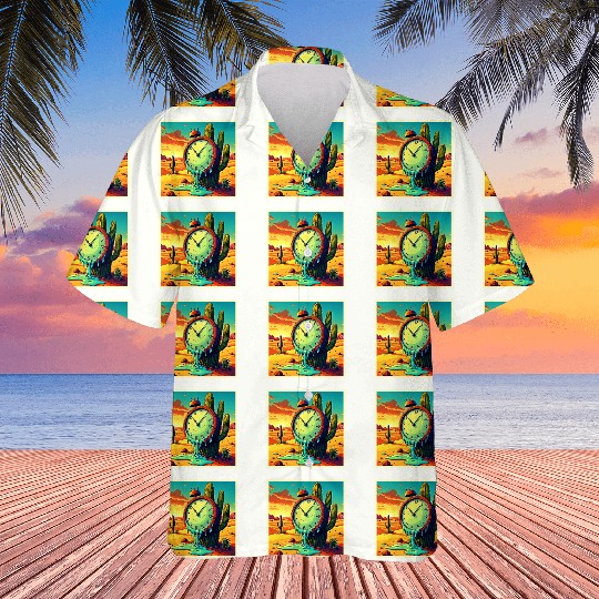 Desert Time Melts Away Clock Hawaiians