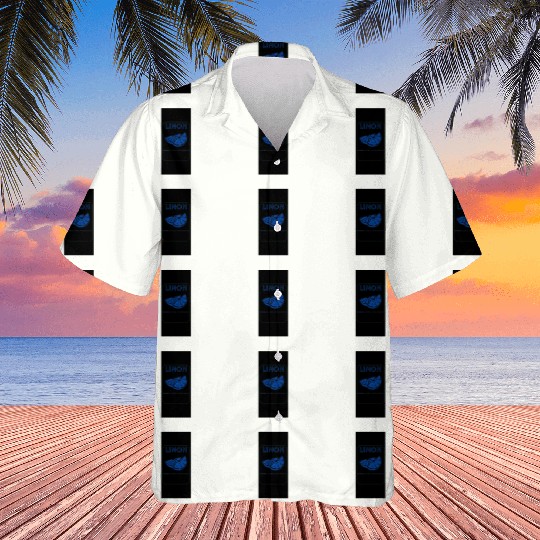 Funny Blue Lemon Slice - Sour Face Escape Hawaiians