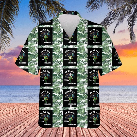 Galactic Alien Adventure Design Hawaiians