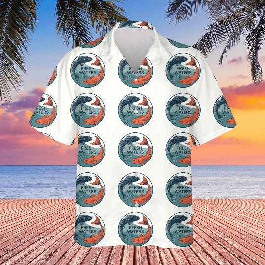 Fresh Waters Koi Fish Artwork Hawaiians