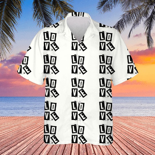 Safety Pin Artistic Pattern Hawaiians