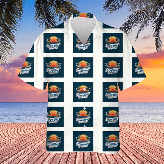 Sunset Beach Summer Vibes Design Hawaiians