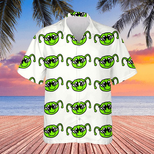 Caterpillar Sunglasses Cool Smile Cheeky Fun Alien Hawaiians