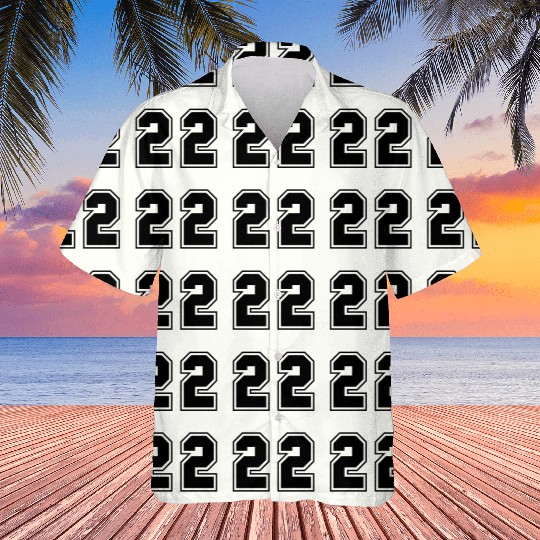 College jersey letter 22 Hawaiians