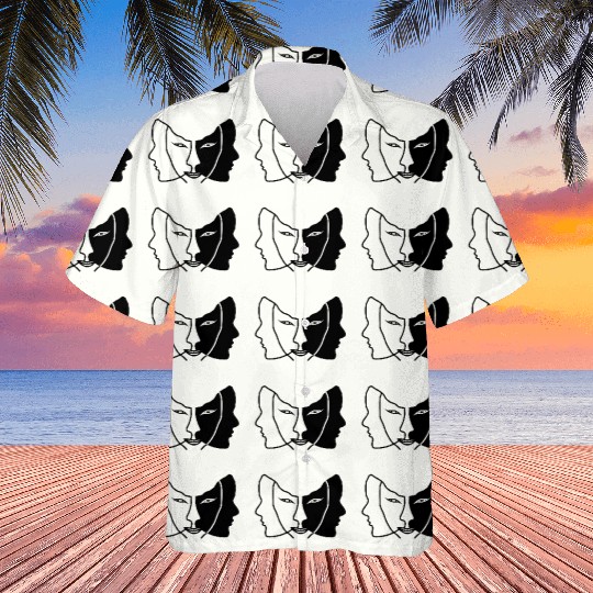 light dark face mask gemini Hawaiians