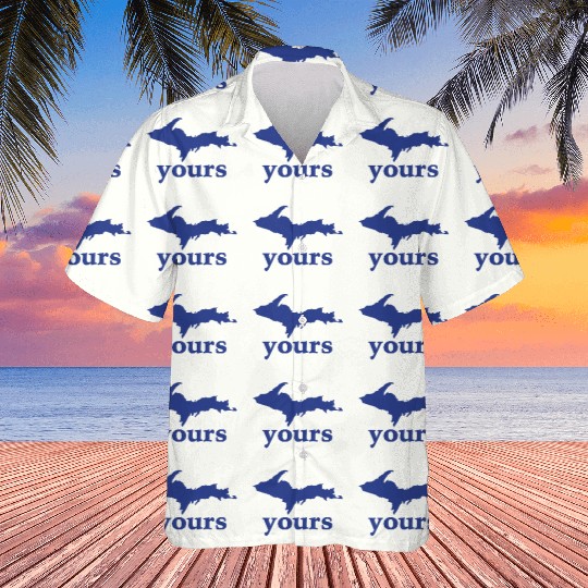 Up Your Vector Funny Upper Peninsula Hawaiians