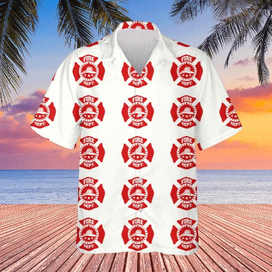 Fire Brigade logo symbol design Hawaiians