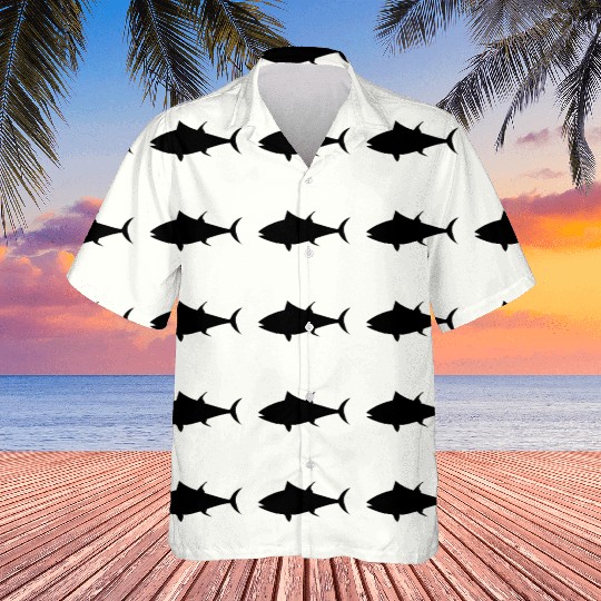 Tuna Fish Silhouette Hawaiians