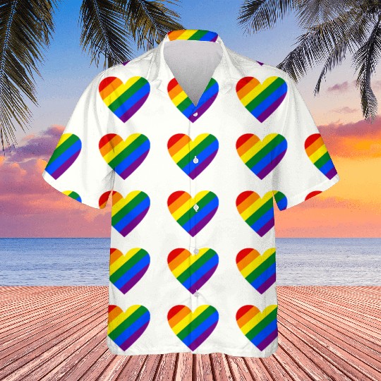 Rainbow Heart Hawaiians
