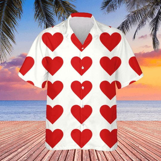 Heart of Hearts Red Love Hawaiians