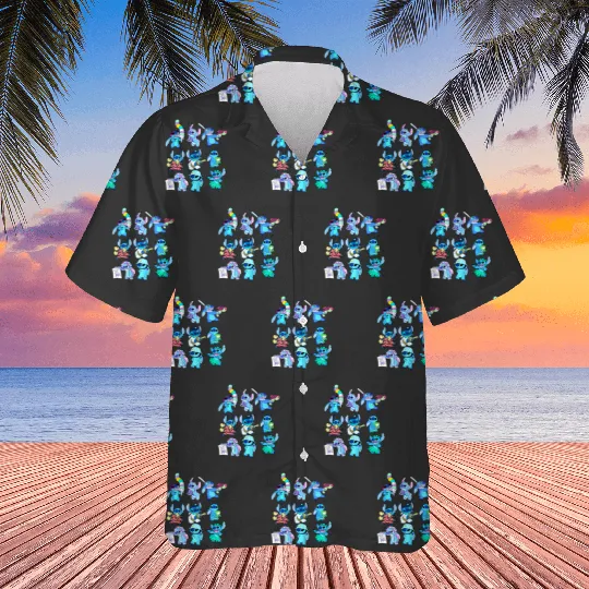 Cute Disney Stitch Hawaiians, Disney Lilo and Stitch Hawaiians, Disney Stitch Halloween Hawaiians