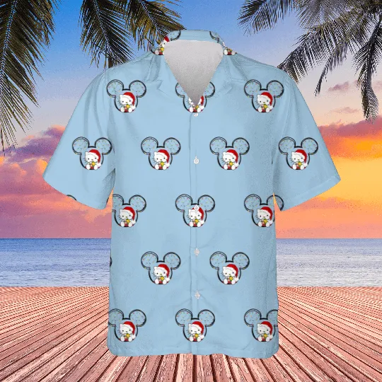 Hello Kitty Hawaiians, Hello Kitty Christmas Hawaiians, Xmas Hawaiians, Disneyland Hawaiians