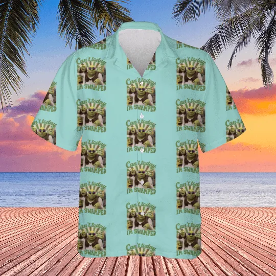 Shrek Hawaiians, Can't Today I'm Swamped Vintage Hawaiians, Disney Fiona Princess Hawaiians