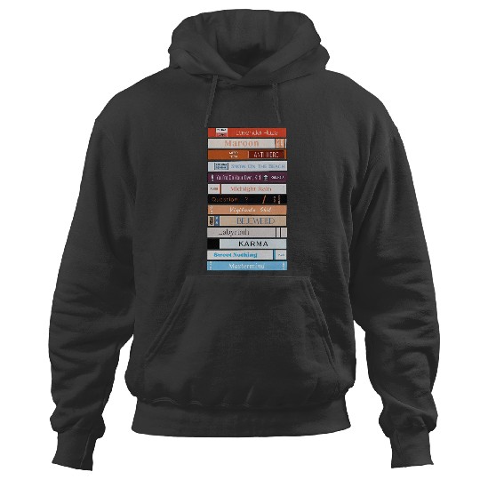 Discover Midnights Bookshelf Taylor-Swifts Hoodies