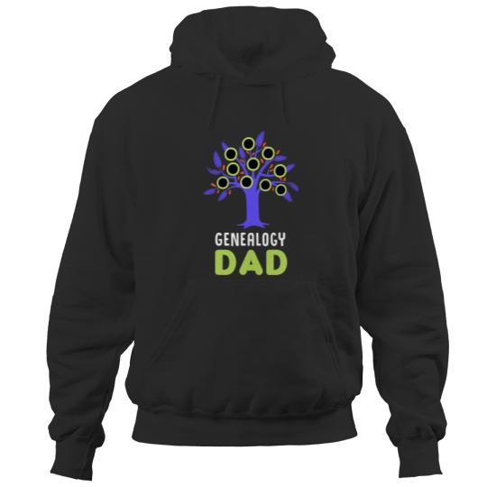 Funny Genealogy Dad Father History Tree Research Genetic Hoodies
