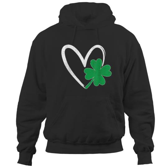 Discover Heart Shamrock Toddler Girl St Patricks Day Baby Boy Trends Gift Hoodies