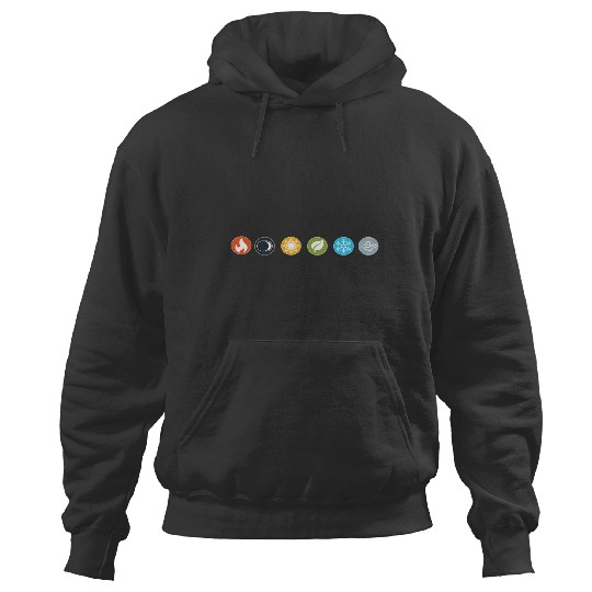 Discover Gloomhaven Elements Symbols Hoodies