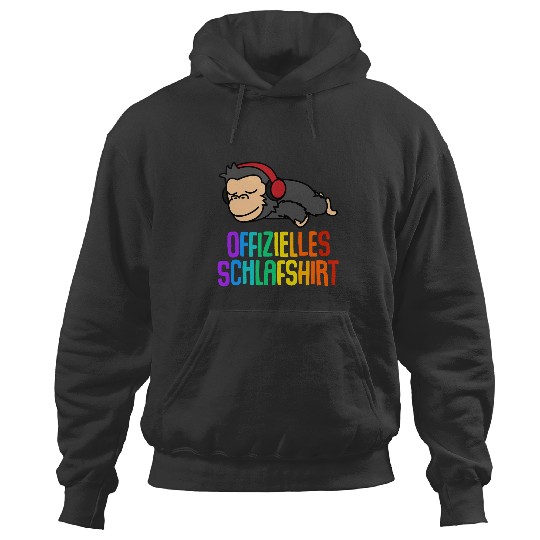 Sleep Pyjamas Monkey Chimpanzee Gorilla Fun 6 Hoodies