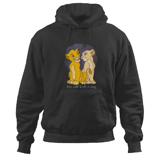  disneys The Lion King Valentine's Day Simba Nala Vintage trends gifts Hoodies