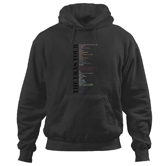 eras tour UPDATED SETLIST Hoodies