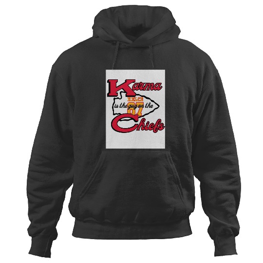 Karma is the Guy on the Chiefs taylorr Swift Travis Kelce Hoodies
