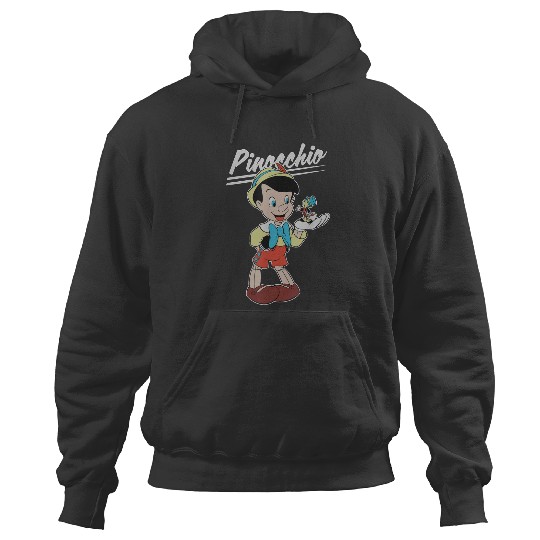 disneys Pinocchio And Jiminy Cricket Hoodies
