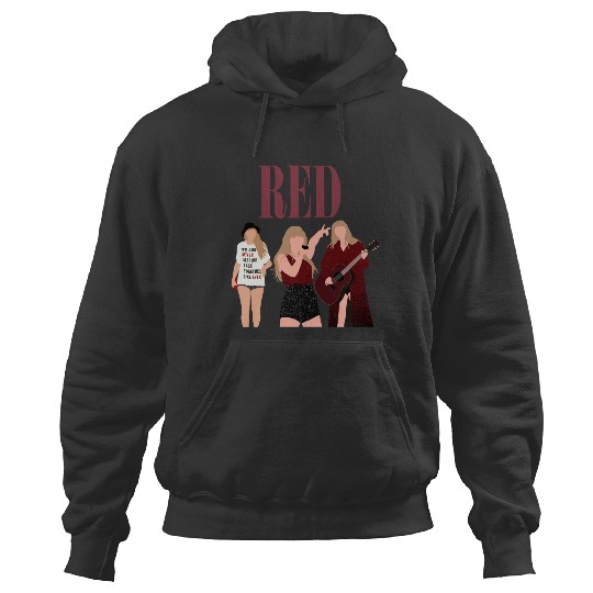 Discover Taylor  red eras tour art Journal Hoodies