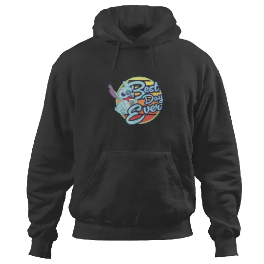 Disney Lilo Stitch Best Day Ever Stitch Ice Crea Hoodies