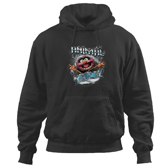 Disney The Muppets Animal Electrifying Epic Drum Hoodies