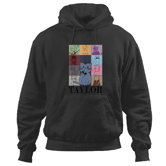 Discover Taylor personalized name i love Taylor girl groovy 70's t Hoodies